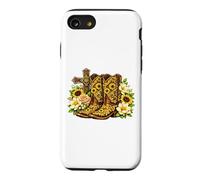 Sunflower Cowboy Boots Cross Western Faith Graphic Case for iPhone SE (2020) / 7/8