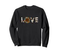 Sunflower Fall Floral Love Sweatshirt