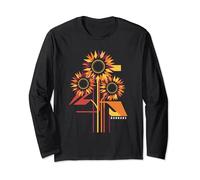 Sunflower Field Bauhaus Bauhaus Long Sleeve T-Shirt