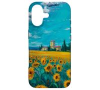 Sunflower Field in Farmhouse Country Art, A Late Summer Case for iPhone 17