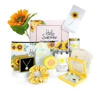 Sunflower Gifts for Women,Birthday Gifts for Women,Sending Sunshine Gift,Thank You Gifts,Care Package,Thinking of You Gifts for Women Mom Grandma Sister Best Friend,Graduation Gifts for Her