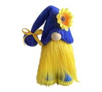 Sunflower Gnome, Ukraine Faceless Doll Ornaments, Ukraine Peace Plush Gonks, Handmade Sunflower Figures Decoration for Home Table