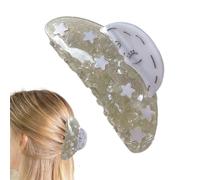 Sunflower Hair Claw Clips - Strong Hold Barrette Hair Clip | Hair Claws Strong Hold Jaw Clamp | Sunflower Star Snail Hair Claw Clips | Hair Alligator Clips Acetate Hair Accessories for Women Girls