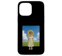 Sunflower Head Girl Glitch Liminal Dream Field Weirdcore Case for iPhone 13 Pro Max