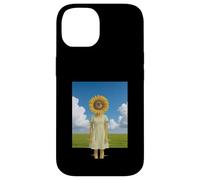 Sunflower Head Girl Glitch Liminal Dream Field Weirdcore Case for iPhone 14