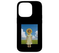 Sunflower Head Girl Glitch Liminal Dream Field Weirdcore Case for iPhone 14 Pro