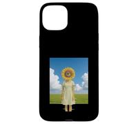 Sunflower Head Girl Glitch Liminal Dream Field Weirdcore Case for iPhone 15 Plus