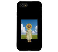 Sunflower Head Girl Glitch Liminal Dream Field Weirdcore Case for iPhone SE (2020) / 7 / 8