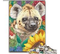 Sunflower Hyena 2000 Piece Jigsaw Puzzles for Teenagers, Staycation Kill Time Birthday Present, Gifts, Wall Art for 14+ (70x100cm)
