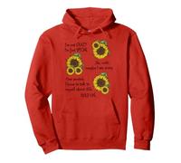 Sunflower I'm Not Scary I'm Just Special No Wait Maybe I Am Pullover Hoodie