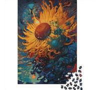 Sunflower Jigsaw Puzzles 1000 Pieces Jigsaw Puzzle for Adults Intellectual Game Jigsaw Puzzle Toys for Adults 1000pcs (38x26cm)