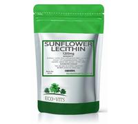 Sunflower Lecithin 1200mg (120 caps) Brain Function Cardiovascular Maintenance