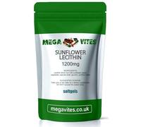 Sunflower Lecithin SOFTGELS 1200mg (Non-GM) x 30 - MEGAVITES
