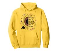 Sunflower Not Fragile Like A Flower But A Bomb Pullover Hoodie