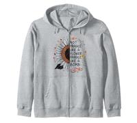 Sunflower Not Fragile Like A Flower But A Bomb Zip Hoodie
