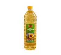 Sunflower Oil 1 Litre FromKTC's Light and Versatile Cooking Oil for Frying Sunflower Seed Oil with Mild Taste for Healthy Cooking Pack of 1