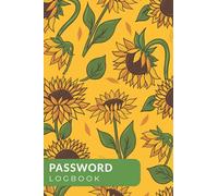 Sunflower Password Book: Computer Password Book With Alphabetical Tabs
