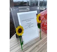 Sunflower Photo Frame Portrait Standard 4” x 6”