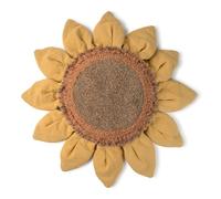 Sunflower pouffe Yellow 90x90