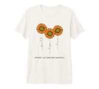 Sunflower Prader Willi Syndrome Awareness Premium T-Shirt