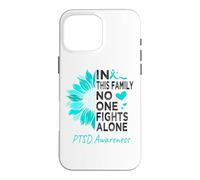 Sunflower PTSD Awareness month support PTSD warrior Case for iPhone 16 Pro Max
