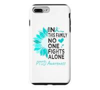 Sunflower PTSD Awareness month support PTSD warrior Case for iPhone 7 Plus/8 Plus