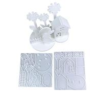Sunflower rabbit craft from soft silicone is repeated repeatedly using home decoration craft