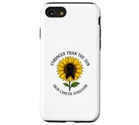 Sunflower Ribbon Skin Cancer Survivor Case for iPhone SE (2020) / 7/8