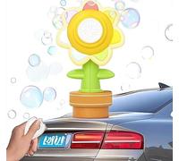 Sunflower roof bubble machine for car roof decoration Remote control unit will shake its head and spit out bubbles