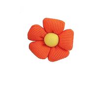 Sunflower Safety Petal Floral Brooch Pins Flower Brooch Hair Flowers Hairpin Brooch Headpieces,Plush Cartoon Brooch Shawl Clips for Women Collar Brooch, Cotton, cotton