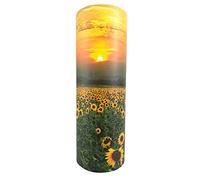 Sunflower Scatter Tubes for Adult Ashes - Biodegradable Cardboard Cremation Urns (Large)