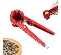 Sunflower Seed Peeler,Sunflower Seed Sheller Machine,Sunflower Seed Splitter Multifunctional Portable Funnel Walnut Pliers for All Kinds of Nuts, Hazelnut (1PCS)