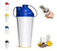 Sunflower Seed Snack Cup with Shell Spit Bucket - Cupholder Friendly Snack Container for Baseball Softball, Portable Leak-Proof Seed & Shell Holder for Road Trips, Pumpkin Seeds Pistachios(Blue)