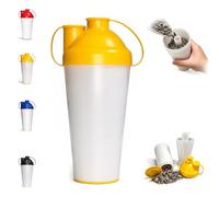 Sunflower Seed Snack Cup with Shell Spit Bucket - Cupholder Friendly Snack Container for Baseball Softball, Portable Leak-Proof Seed & Shell Holder for Road Trips, Pumpkin Seeds Pistachios(Yellow)