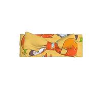 Sunflower seeds and foxes Baby bow headband, good elasticity, keep baby warm, make your baby more lovely