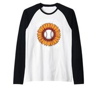 Sunflower Seeds Build Champions Baseball Player Coach Dugout Raglan Baseball Tee