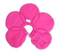 Sunflower Shaped Pet Recovery Collar, Adjustable Dog Elizabeth Collar, Soft Cat Cone for Post Surgery Protection, Lightweight Cute Pet Cone with Hook and Loop Closure for Small Med (L)