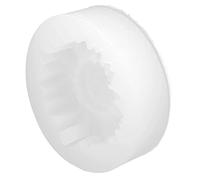 Sunflower Silicone, Silicone Fondant Molds Flower Silicone, Clay Figure 1 Piece for Cake Decoration Topper Candy Craft (White with Holes)