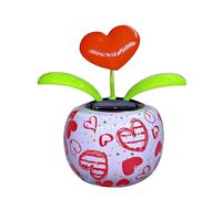 Sunflower Solar Dancing Flowers, Cute Flower Shaking Head Ornament, Solar Dancing Flower Car Dashboard Decorations, Solar Powered Dancing Flower, Solar Powered ap-ple Flower Car Decoration