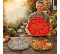 Sunflower Stepping Stone Mold | Reusable Plaster Cement Concrete Molds | 38cm Silicone Paver Mold for Crafts | DIY Concrete Molds for Casting Garden Path Walkway Lawn Decoration