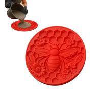 Sunflower Stepping Stone Mould, Silicone Concrete Mould Reusable DIY