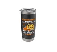 Sunflower Truck Developmental Disability is A Journey Stainless Steel Insulated Tumbler