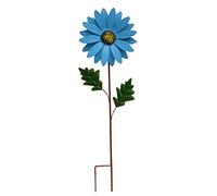 Sunflower Windmill Pinwheels Garden Windmills Flower Decorative Wind Spinners Sunflower Windmills Lawn Decor Garden Ornaments Outdoor Garden Party - Blue