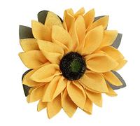 Sunflower Wreath for Front Door Round Artificial Yellow Sunflower Wreath for Front Door Window Party Home Decor 15.7in