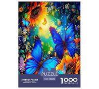 Sunflower1000 Piece Jigsaw Puzzles for Adults Educational Games ButterflyChallenging Home Decors Great Gift Idea38x26cm/1000pcs