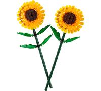 LEGO Botanicals Sunflowers - Yellow Faux Flowers Building Set - Desk Decoration or Floral Bouquet Home Decor - Gift for 8+ Year Old Girls, Boys and Teenagers - Botanical Collection - 40524