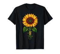 Sunflowers Blooms Aesthetic Pattern Florals T-Shirt