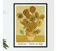 "Sunflowers" by Vincent van Gogh on Framed Prints, Framed Canvas, Acrylic, Canvas or Print-only