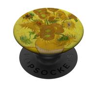 Sunflowers by Vincent Van Gogh Post-Impressionist Artwork PopSockets Adhesive PopGrip