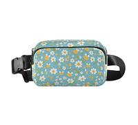 Sunflowers Honey Bees Gnomes Women Men Teenagers Fashionable Crossbody Bag Waist Packs for Travel Gym Work, Honey Bees Daisy, One Size